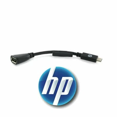HP USB-C to USB-A Cable Dongle Converter Part No. 835880-001 - Image 1 of 3