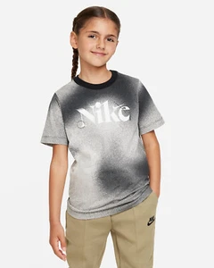 Nike Sportswear Culture of Basketball Kids' T-Shirt, Light Smoke Grey, XL - Picture 1 of 3