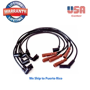 Spark Plug Wire Set of 6 Wires Fits:6 Cyl Datdun 240Z 260Z 280Z 280ZX 810 MAXIMA - Picture 1 of 7