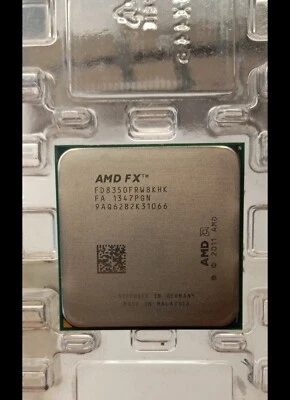 AMD FX 8350 8-CORE 4.00GHz CPU FD8350FRW8KHK SOCKET AM3+ *QTY - Image 1 of 2