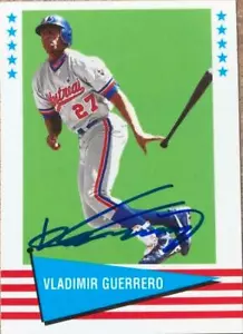 Vladimir Guerrero Autographed 1999 Fleer Tradition Vintage '61 #20 - Picture 1 of 1