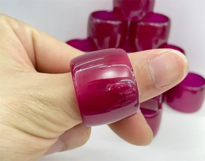 Top Quality Fashion Ruby Ring Lab Created AAAA+ Pigeon Blood Red Ruby Ring  1Pcs - Image 1 of 4