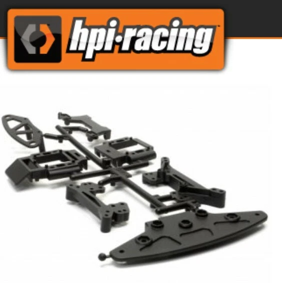 HPI Racing 85031 - SHOCK TOWER / BUMPER SET NITRO 3 Scala 1/10 - Immagine 1 di 1