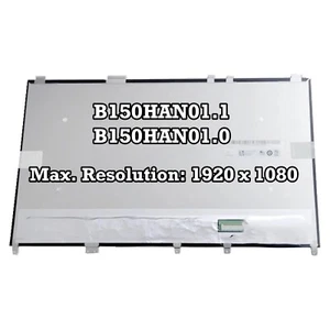 B150HAN01.1 B150HAN01.0 FHD 15" Portátil Pantalla LCD LED Pantalla IPS No Táctil - Imagen 1 de 2