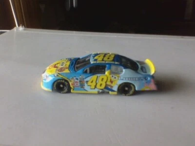 Jimmie Johnson SpongeBob SquarePants 1:64 NASCAR Diecast Lowe's Team Caliber - Image 1 of 4