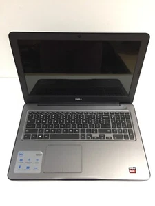 Dell Inspiron 5565 15.6" Laptop/AMD A9-9400/8GB RAM/256GB SSD/1TB HDD/Win 10 - Picture 1 of 30