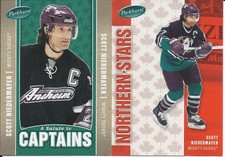 Scott Niedermayer 2005-06 Upper Deck Parkhurst Captains & Northern Stars Cards