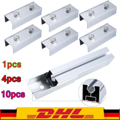 MARKENLOS Profiness Schienenverbinder Profilverbinder ALU Typ U-Profil für 40x40-Profile