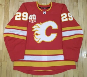 Adidas MiC Dillon Dube Calgary Flames jersey, size 56, Made In Canada Authentic. - Picture 1 of 2