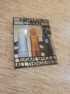 LIPSTICK QUEEN SUGAR SPICE & ALL THINGS NICE TRIO - NEW SHIPS FAST! - Picture 1 of 9