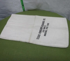 TEXAS EMPRESA DE DIVISAS bolsa de dinero Houston transferencia bolsa años 1970 portamonedas - Imagen 1 de 2