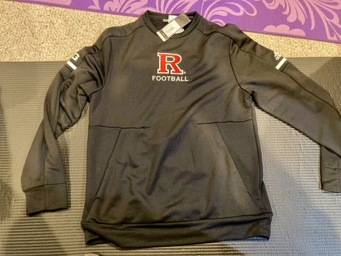 Rutgers University adidas CLIMAWARM Player Crew Sweatshirt 229TA Men's Size S Cover
