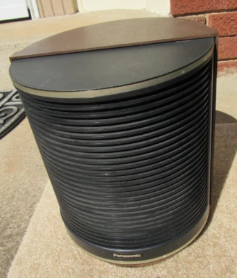 Panasonic SB-201 Single Barrel Speaker W/ Cord Plug Working 8 Ohm Working Round - Image 1 of 4