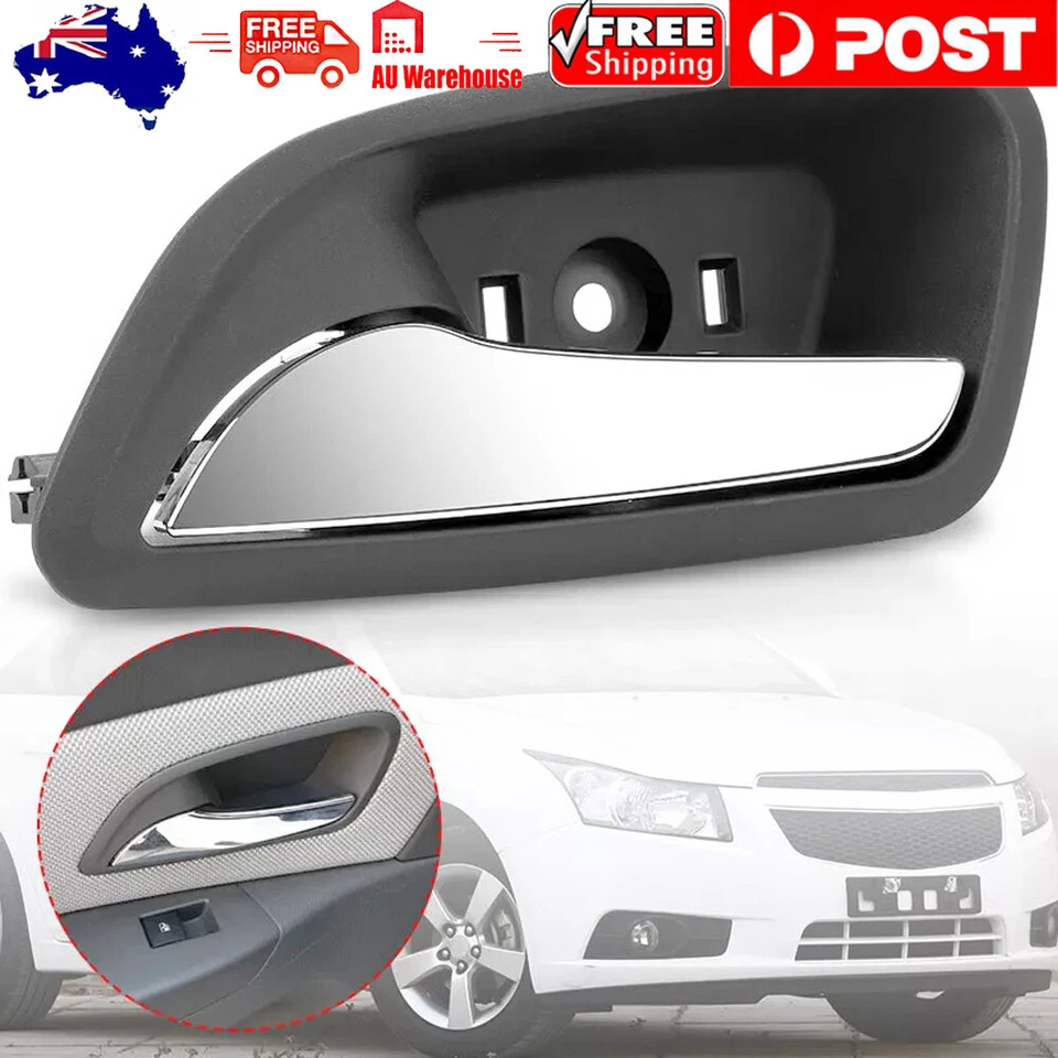 2X Front/Rear Inner Door Handle Left&Right Chrome For Holden Cruze JG JH 2005-19 - image 1 of 4