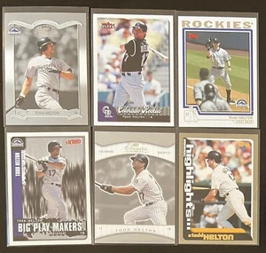HOF Todd Helton 6-KARTEN SET (1999-2007), Colorado Rockies - Bild 1 von 2
