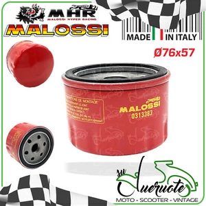 FILTRO OLIO MALOSSI RED CHILLI SCOOTER PIAGGIO APRILIA GILERA MALAGUTI PEUGEOT - Foto 1 di 3