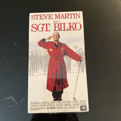 Sgt. Bilko (VHS, 1996) Steve Martin Comedy - Image 1 of 3