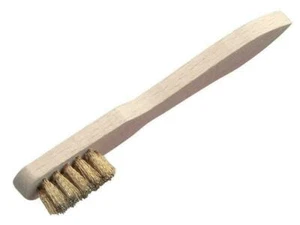 Lessmann Spark Plug Brush 2 Row Brass Wire LES125111 - Picture 1 of 1