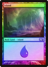 Island (236) FOIL Magic 2013 / M13 HEAVILY PLD Basic Land MAGIC CARD ABUGames