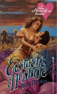Ecstasy's Hostage by Thea Devine Historical Romance - Imagen 1 de 3