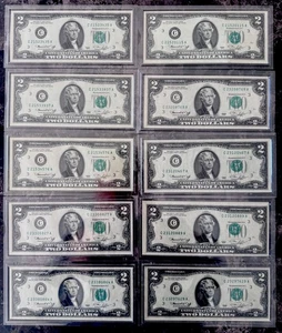 10 2$ 1976 C3 Bicentennial Two Dollars Uncirculated  - Picture 1 of 2