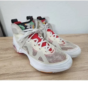 Nike Air Jordan XXXVII 37 Men Size 11 “Hare” White Red Basketball (DD6958-160) - Picture 1 of 12