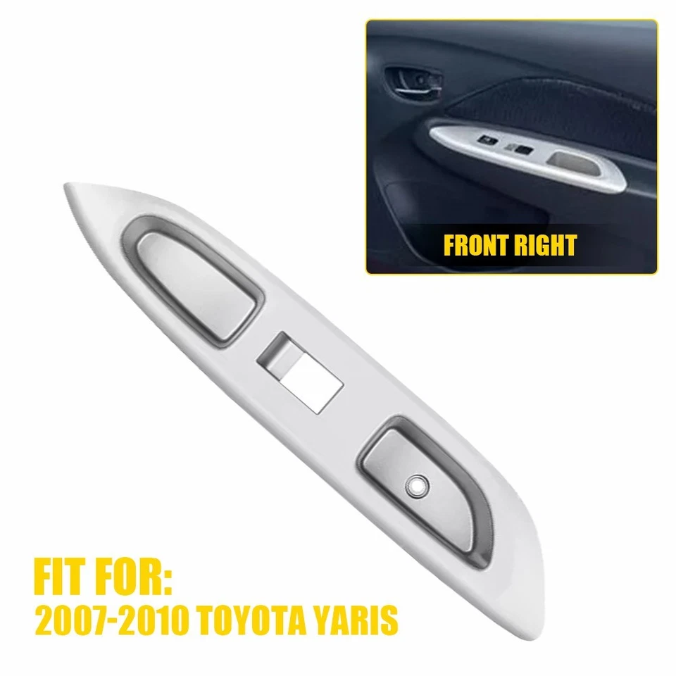 Bisel interruptor ventana bronceada panel puerta pasajero delantero derecho Toyota Yaris 2007-2010 Foto 1 de 4