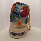 Vintage 1992 Camel  Bag And Floating Advertising Key Chain Cigarette Lighter