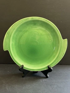 Rare Vtg Cronin China 11" ZEPHYR Winged Serving Platter Plate Fiesta Green 1930 - Picture 1 of 15