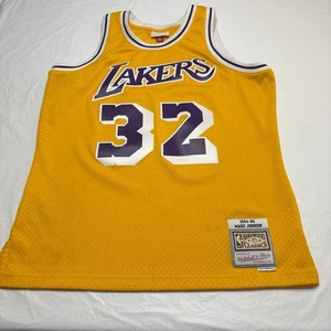 Magic Johnson 1984/85 Mitchell & Ness Hardwood Classics Swingman Trikot Herren L - Bild 1 von 12
