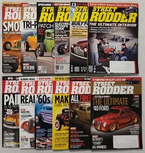 Street Rodder Magazine 2013 Full Year Lot Set Of 12 Very Good-Like New Condition - Bild 1 von 17