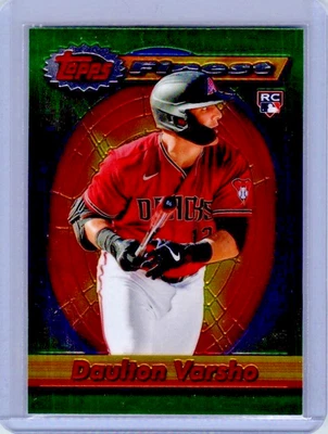 2021 Topps Finest Flashbacks - Daulton Varsho #120 (RC) - Image 1 of 2