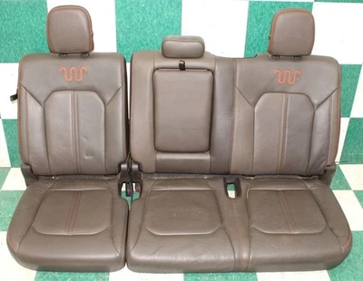 *WEAR* 15' F150 Crew Cab King Ranch Rear Heated Backseat Bench Seat Assembly - Image 1 of 4