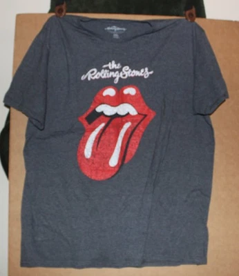 Camiseta Lengua Clásica Rolling Stones - Gris - Hombre Talla 2XL - 2021 Bravado Foto 1 de 2