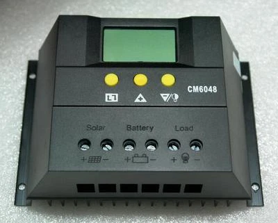 Solar Charge Controller 30A/50A/60A LCD Display 48V Battery Charger Regulator - Image 1 of 4