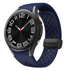 Magnetic Silicone Band Strap For Samsung Galaxy Watch 6/4/5 Pro 45 44 40 43 47MM