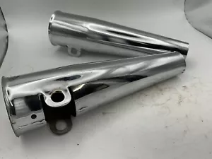 BSA A65 Hornet A50 Wasp A10 Spitfire Fork Shrouds Genuine NOS 65-5178 (ref YC2) - Picture 1 of 4
