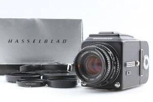 【MINT in BOX】Hasselblad 500CM C/M Black C 80mm f2.8 T* Lens A12 II From JAPAN - Picture 1 of 13