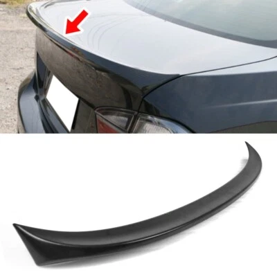 Unpainted FIt For BMW E90 HIGH KICKS M Look Trunk Spoiler 2006-2011 323i 325i Foto 1 de 4