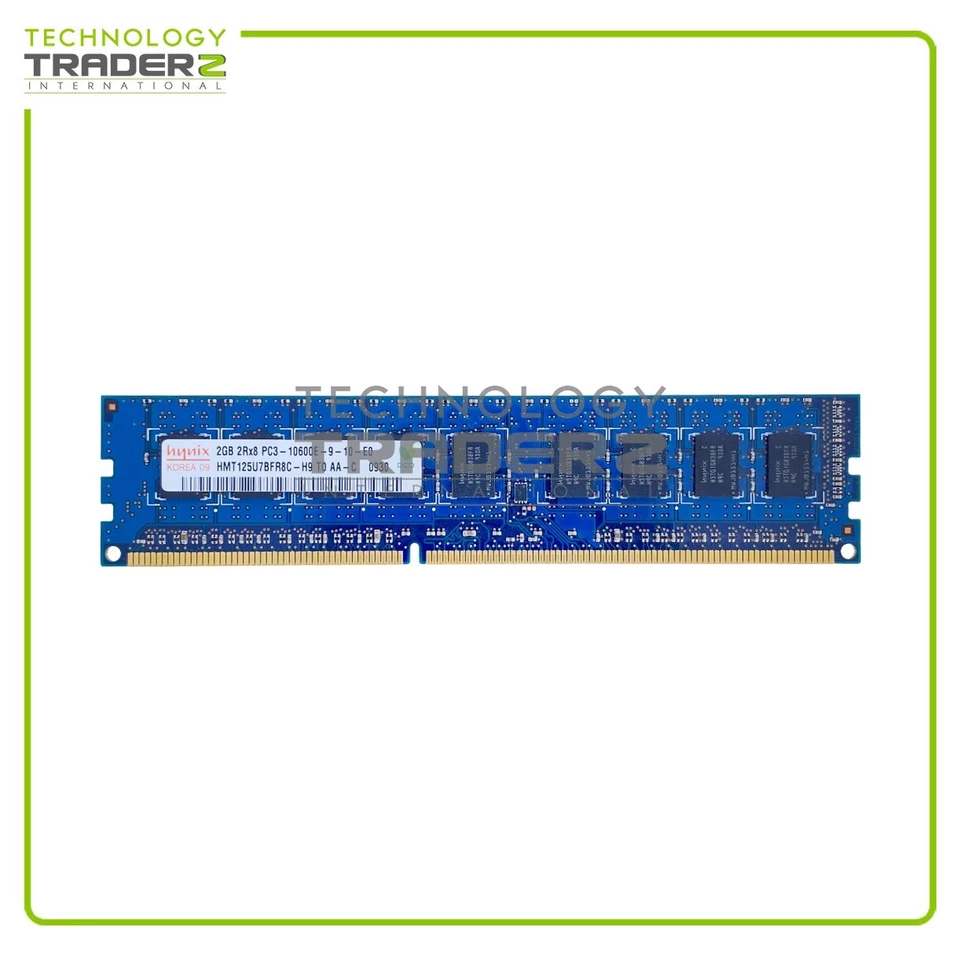Lot Of 8 HMT125U7BFR8C-H9 Hynix 2GB PC3-10600 DDR3-1333MHz ECC Unbuffered Memory - Immagine 1 di 1