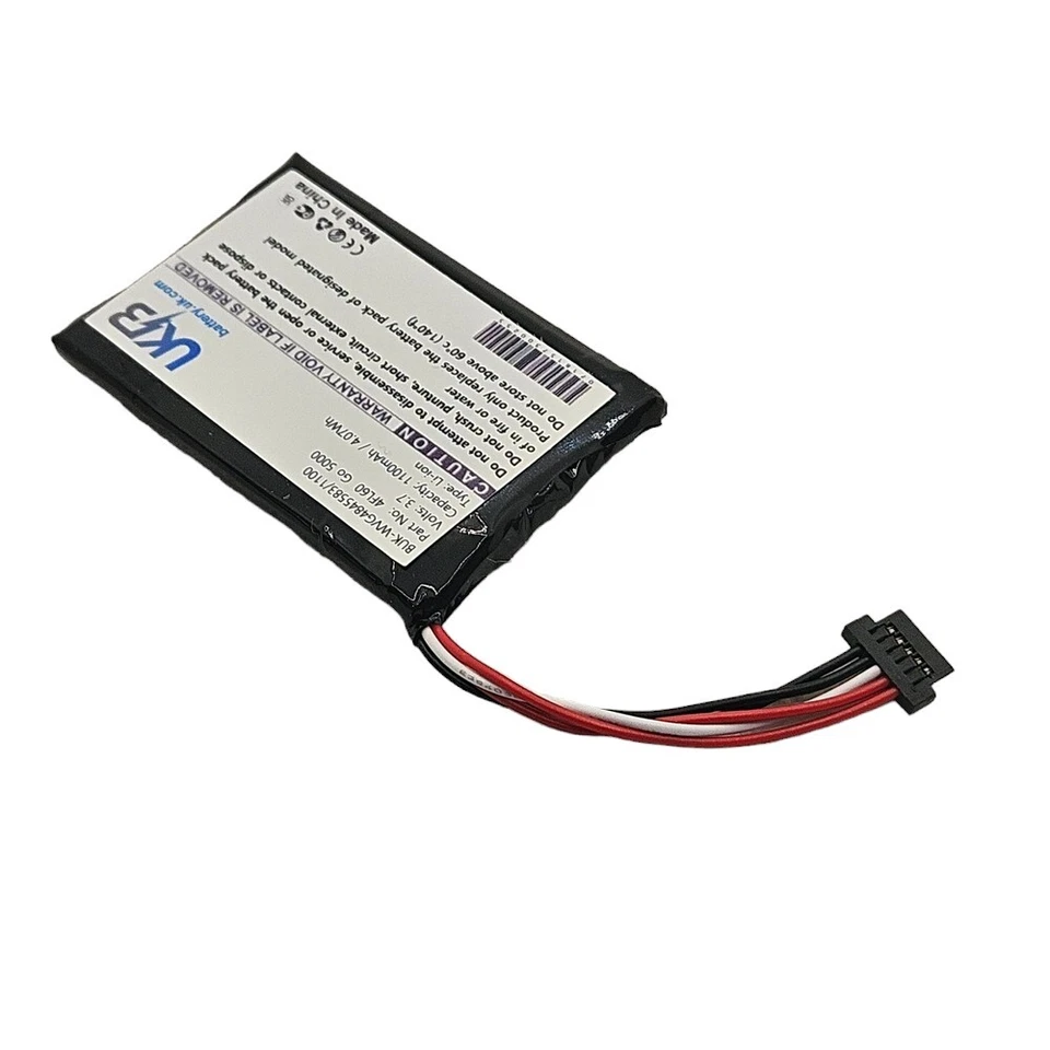 Battery compatible with TOMTOM AHA11111008,VF6P,VFAD,4FL50,4FL60,Go 5000,GO 5100 - Image 1 of 4