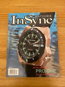 InSync Watch Magazine April 2007 RoyalMarine Cartier Citizen Rado RSW Seiko TAG - Picture 1 of 13