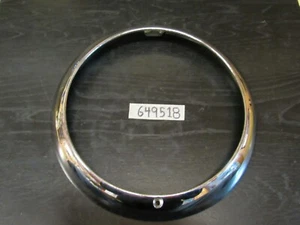 Headlight Bezel single Fits Willys jeep CJ3B Wagon Truck Jeepster early CJ5 - Picture 1 of 5