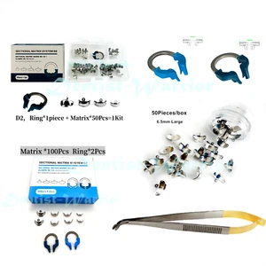 Dental Schnittmatrix schmal Standardring Titan Klemme D2 C2  - Bild 1 von 20