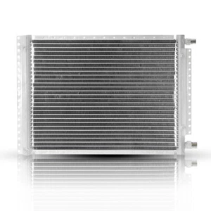 Condenser A/C 12x16 (18mm Core Depth) 4 Rails Unpainted l CN-PF1216-ACS - Picture 1 of 1