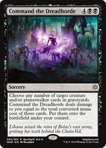 MTG - COMMAND THE DREADHORDE - War of the Spark (R) - Picture 1 of 1