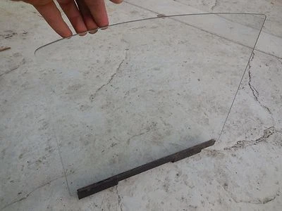 Porsche 356 B/C Coupe Tür Fenster W / Schienen (Rechts, Beifahrer Seite) Fl #20 - Image 1 of 4