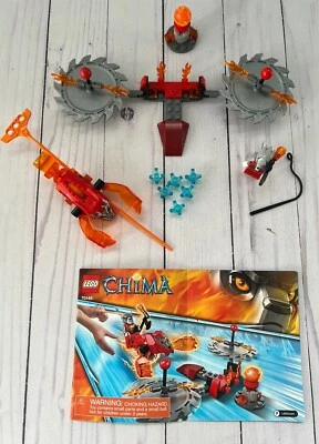 Lego #70149 ~ Legends of Chima ~ SCORCHING BLADES w/ Figure & Manual - Image 1 of 4