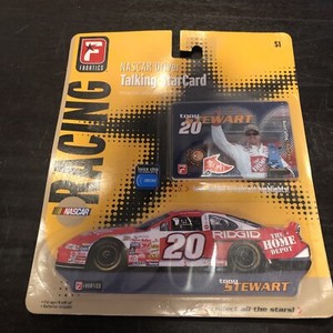 New! 2000 Fanatics "Tony Stewart" #20 Nascar Driver Talking StarCard {4236}