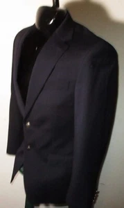 Men's MICHAEL KORS Navy Blue "Silver Button" Blazer Suit Jacket Size 36R - Picture 1 of 7